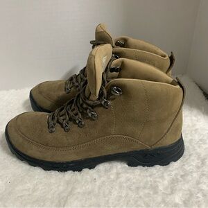 MONTRAIL Women’s Brown HIKING Trail BOOTS‎ Vibrant Sz 8 EUC Gensand 1225